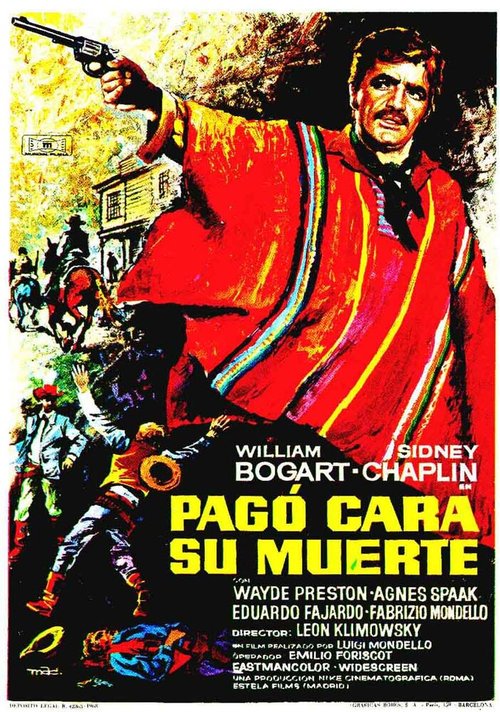 Смотреть фильм Он дорого заплатит за свою смерть / Pagó cara su muerte (1969) онлайн в хорошем качестве SATRip