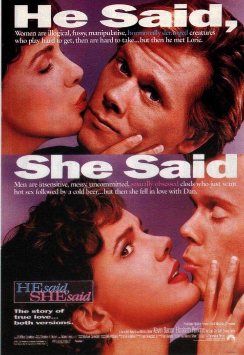 Смотреть фильм Он сказал, она сказала / He Said, She Said (1991) онлайн в хорошем качестве HDRip