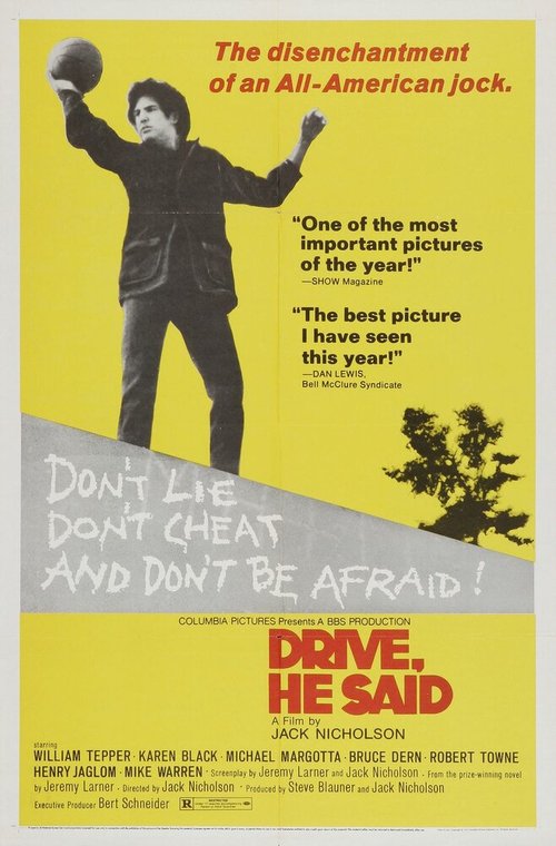 Смотреть фильм Он сказал поехали / Drive, He Said (1971) онлайн в хорошем качестве SATRip