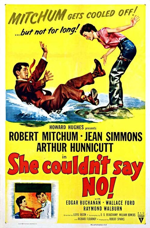 Смотреть фильм Она не могла сказать нет / She Couldn't Say No (1953) онлайн в хорошем качестве SATRip
