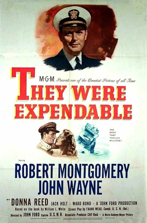 Смотреть фильм Они были незаменимыми / They Were Expendable (1945) онлайн в хорошем качестве SATRip