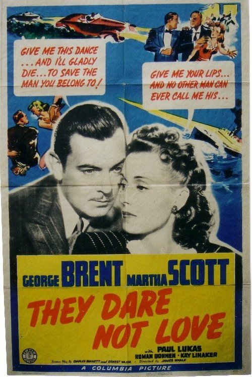 Смотреть фильм Они не рискуют любить / They Dare Not Love (1941) онлайн в хорошем качестве SATRip