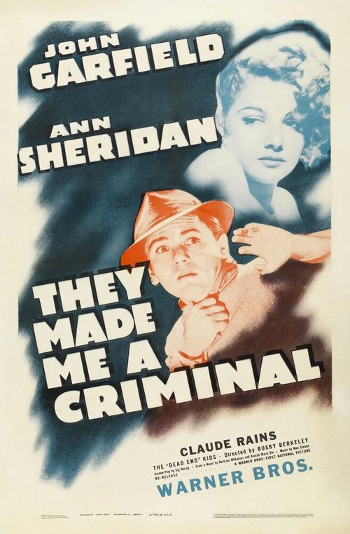 Смотреть фильм Они сделали меня преступником / They Made Me a Criminal (1939) онлайн в хорошем качестве SATRip