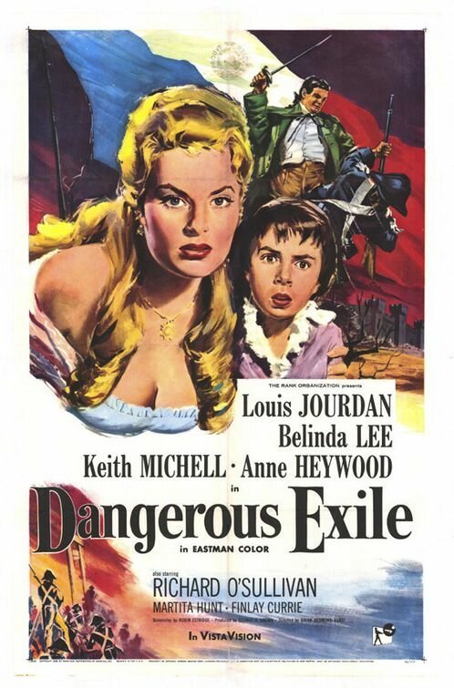 Смотреть фильм Опасное изгнание / Dangerous Exile (1957) онлайн в хорошем качестве SATRip