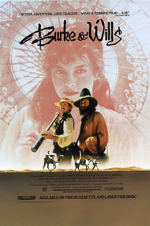 Смотреть фильм Опасное путешествие / Burke & Wills (1985) онлайн в хорошем качестве SATRip