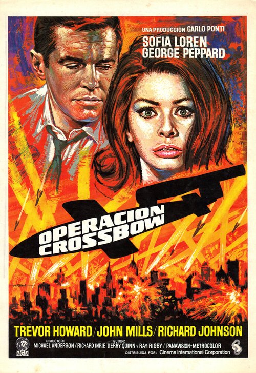 Смотреть фильм Операция «Арбалет» / Operation Crossbow (1965) онлайн в хорошем качестве SATRip