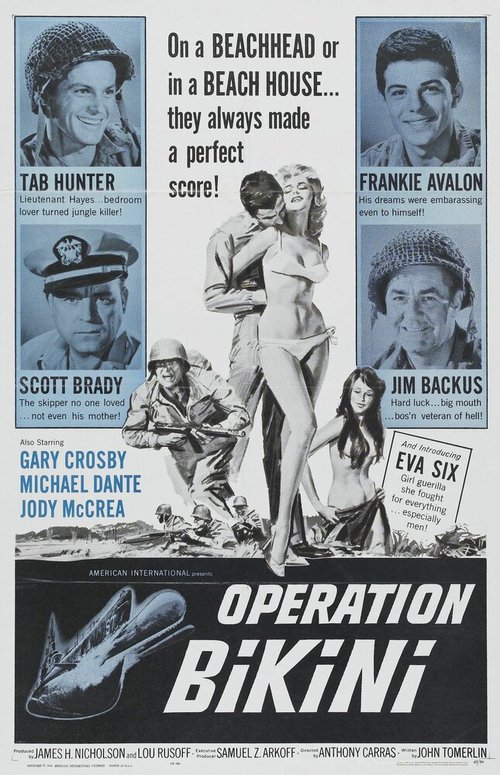 Смотреть фильм Операция «Бикини» / Operation Bikini (1963) онлайн в хорошем качестве SATRip