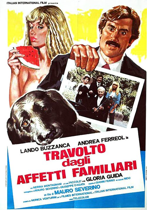 Смотреть фильм Опрокинутый злой судьбой / Travolto dagli affetti familiari (1978) онлайн в хорошем качестве SATRip