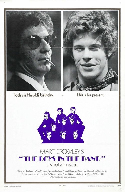 Смотреть фильм Оркестранты / The Boys in the Band (1970) онлайн в хорошем качестве SATRip