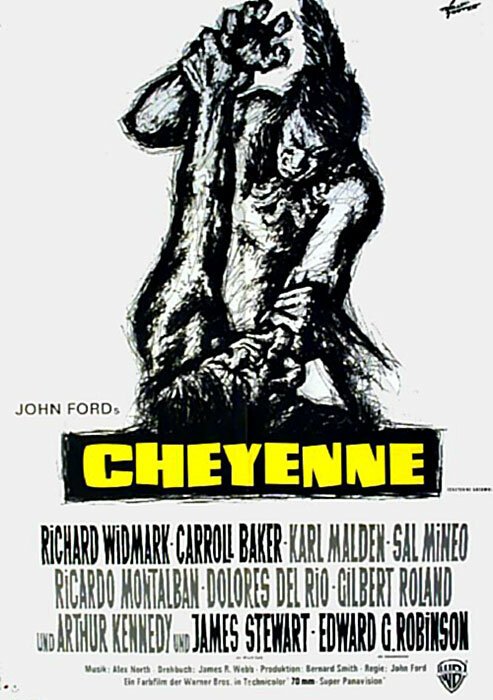 Смотреть фильм Осень Шайеннов / Cheyenne Autumn (1964) онлайн в хорошем качестве SATRip