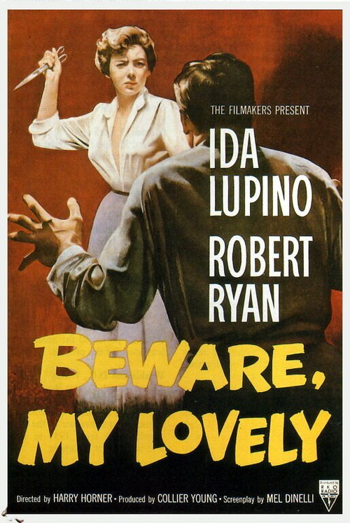 Смотреть фильм Осторожней, моя милая / Beware, My Lovely (1952) онлайн в хорошем качестве SATRip