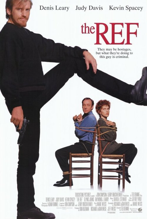 Смотреть фильм Осторожно, заложник! / The Ref (1994) онлайн в хорошем качестве HDRip