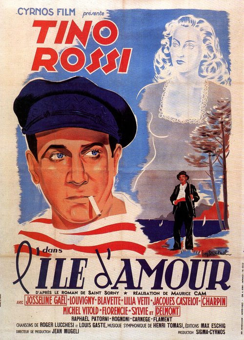 Смотреть фильм Остров любви / L'île d'amour (1944) онлайн в хорошем качестве SATRip