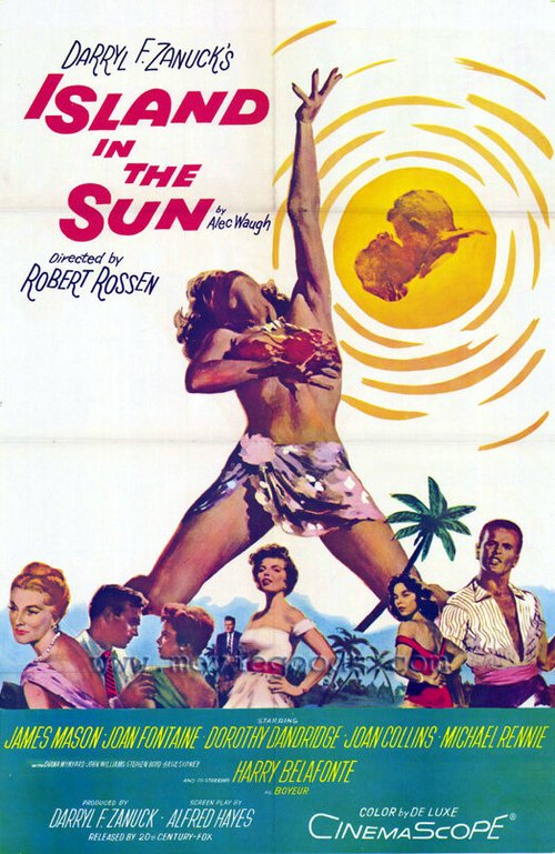 Смотреть фильм Остров Солнца / Island in the Sun (1957) онлайн в хорошем качестве SATRip