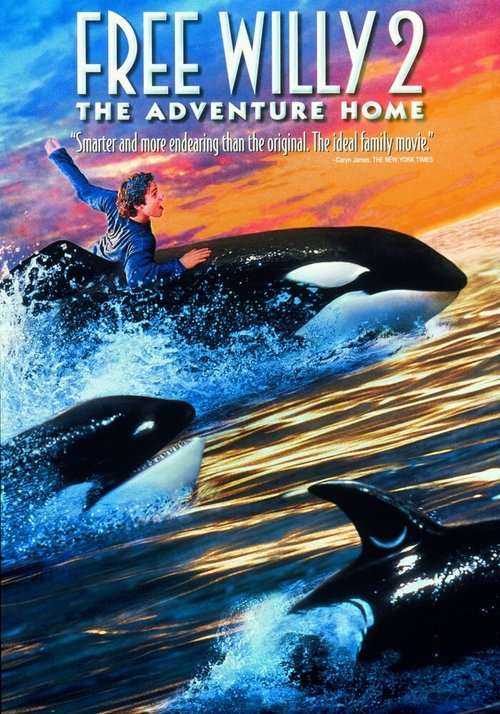 Смотреть фильм Освободите Вилли 2: Новое приключение / Free Willy 2: The Adventure Home (1995) онлайн в хорошем качестве HDRip