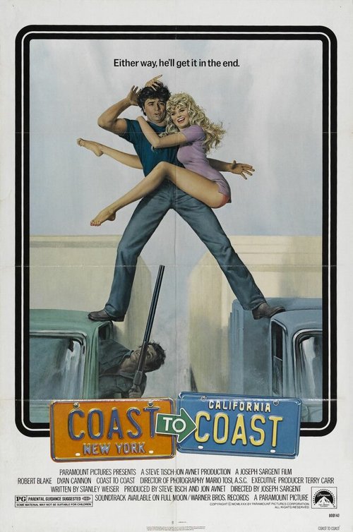 Смотреть фильм От побережья до побережья / Coast to Coast (1980) онлайн в хорошем качестве SATRip