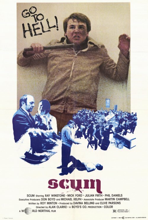 Смотреть фильм Отбросы / Scum (1979) онлайн в хорошем качестве SATRip