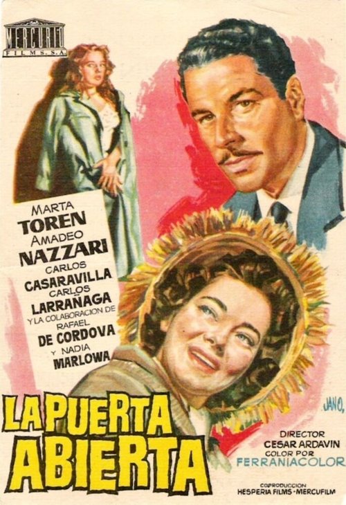 Смотреть фильм Открытая дверь / La puerta abierta (1957) онлайн в хорошем качестве SATRip