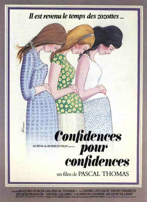 Смотреть фильм Откровенность за откровенность / Confidences pour confidences (1979) онлайн в хорошем качестве SATRip
