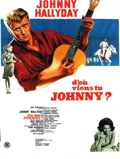 Смотреть фильм Откуда ты, Джонни? / D'où viens-tu... Johnny? (1963) онлайн в хорошем качестве SATRip