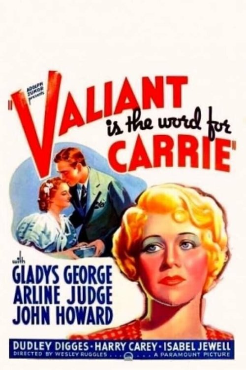 Смотреть фильм Отвага — второе имя Керри / Valiant Is the Word for Carrie (1936) онлайн в хорошем качестве SATRip