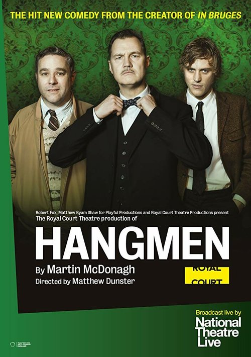 Смотреть фильм Палачи / National Theatre Live: Hangmen (2016) онлайн в хорошем качестве CAMRip