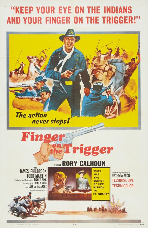 Смотреть фильм Палец на курке / Finger on the Trigger (1965) онлайн в хорошем качестве SATRip