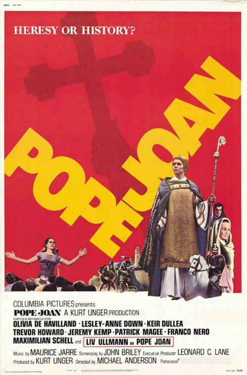 Смотреть фильм Папесса Иоанна / Pope Joan (1972) онлайн в хорошем качестве SATRip