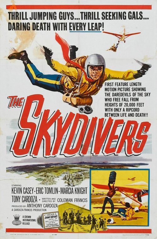 Смотреть фильм Парашютисты / The Skydivers (1963) онлайн в хорошем качестве SATRip