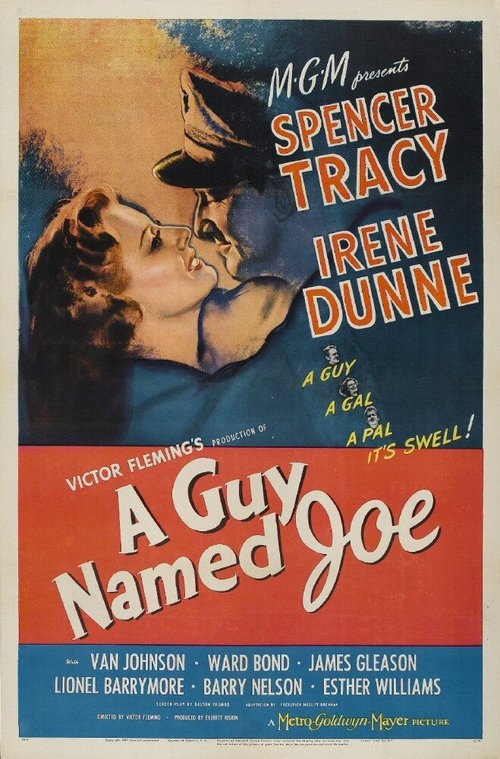 Смотреть фильм Парень по имени Джо / A Guy Named Joe (1943) онлайн в хорошем качестве SATRip