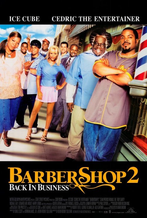 Смотреть фильм Парикмахерская 2: Снова в деле / Barbershop 2: Back in Business (2004) онлайн в хорошем качестве HDRip