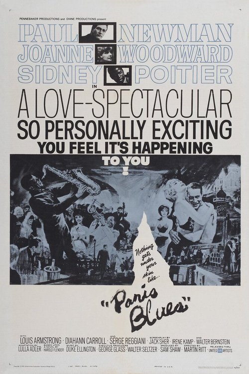 Смотреть фильм Парижский блюз / Paris Blues (1961) онлайн в хорошем качестве SATRip