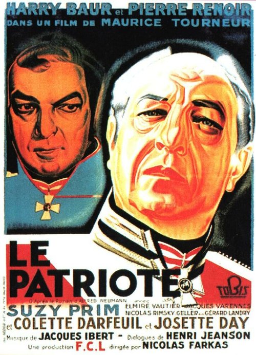 Смотреть фильм Патриот / Le patriote (1938) онлайн в хорошем качестве SATRip