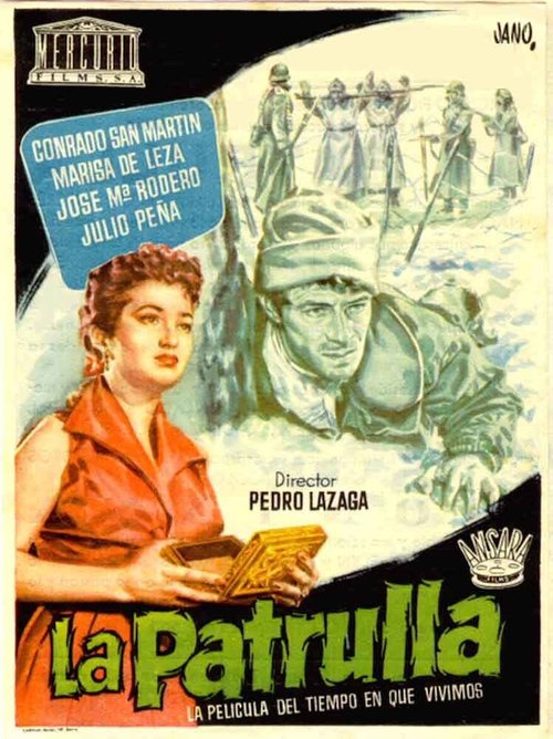 Смотреть фильм Патруль / La patrulla (1954) онлайн в хорошем качестве SATRip