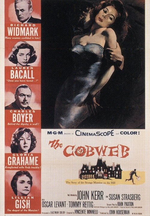 Смотреть фильм Паутина / The Cobweb (1955) онлайн в хорошем качестве SATRip