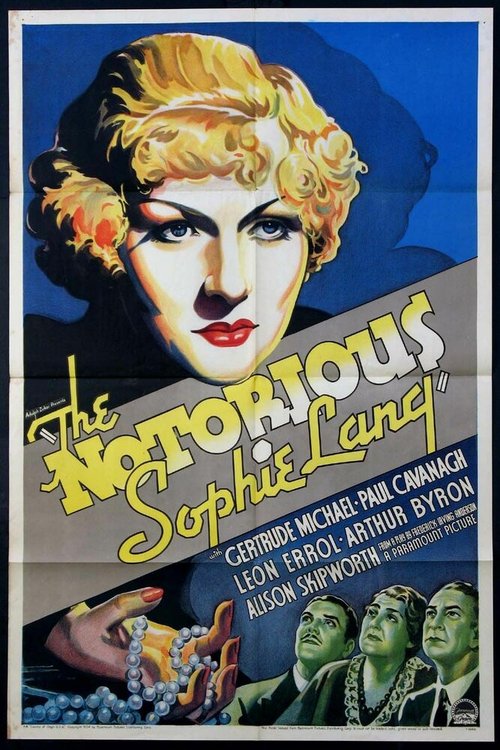 Смотреть фильм Печально известная Софи Лэнг / The Notorious Sophie Lang (1934) онлайн в хорошем качестве SATRip