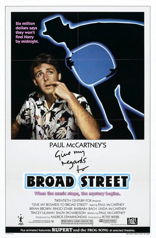 Смотреть фильм Передайте привет Броуд-стрит / Give My Regards to Broad Street (1984) онлайн в хорошем качестве SATRip