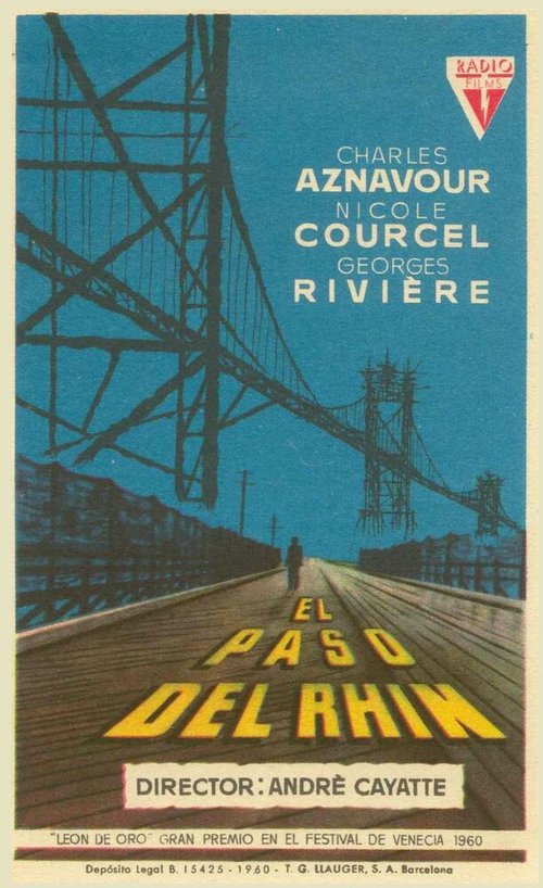 Смотреть фильм Переход через Рейн / Le passage du Rhin (1960) онлайн в хорошем качестве SATRip