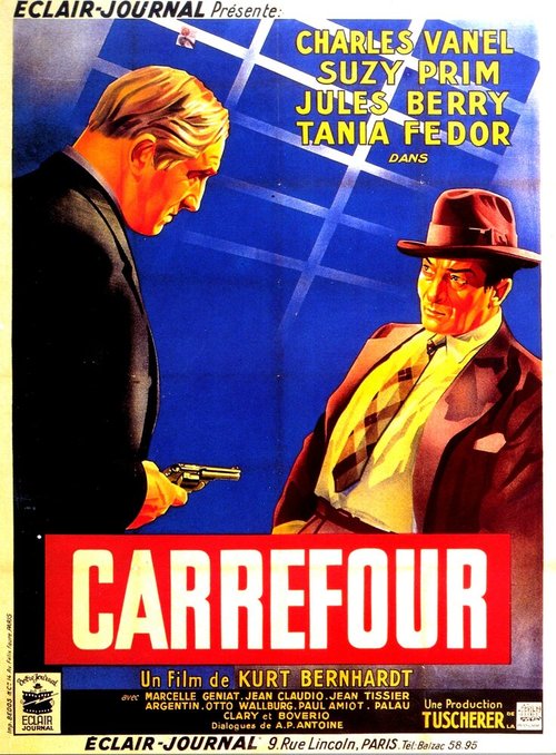 Смотреть фильм Перекрёсток / Carrefour (1938) онлайн в хорошем качестве SATRip