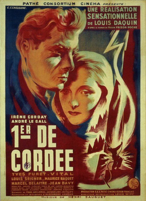 Смотреть фильм Первый в связке / Premier de cordée (1944) онлайн в хорошем качестве SATRip
