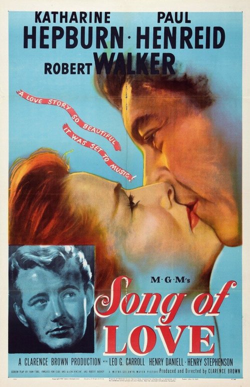 Смотреть фильм Песнь любви / Song of Love (1947) онлайн в хорошем качестве SATRip