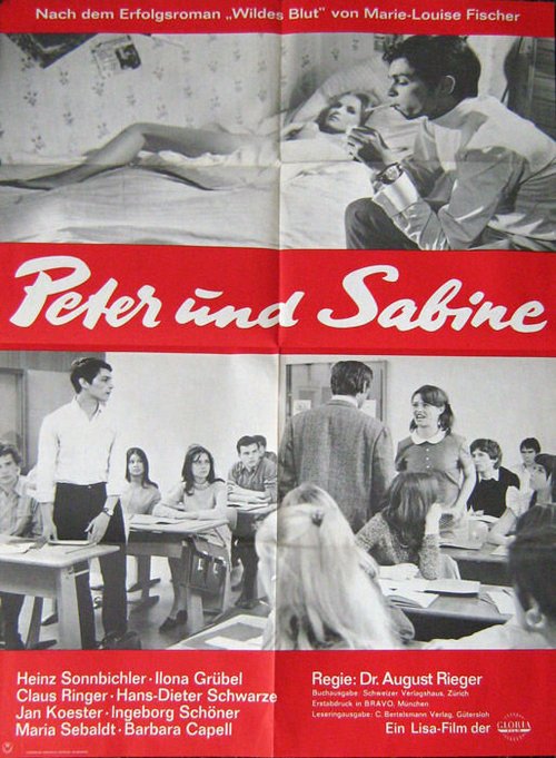Смотреть фильм Петер и Сабина / Peter und Sabine (1968) онлайн в хорошем качестве SATRip