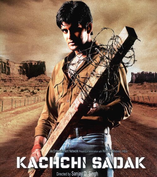 Смотреть фильм Пыльная дорога / Kachchi Sadak (2006) онлайн в хорошем качестве HDRip