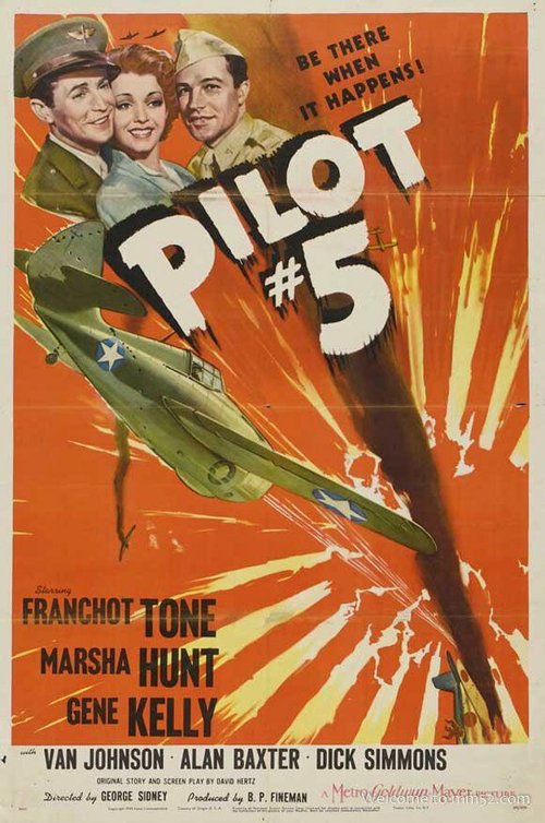 Смотреть фильм Пилот №5 / Pilot #5 (1943) онлайн в хорошем качестве SATRip