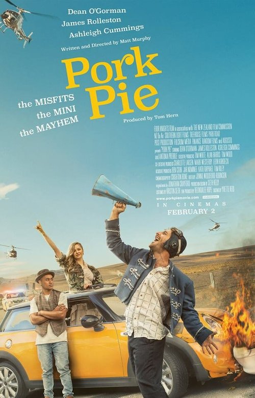 Смотреть фильм Пирог со свининой / Pork Pie (2017) онлайн в хорошем качестве HDRip