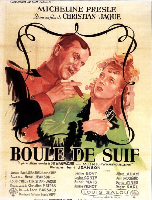 Смотреть фильм Пышка / Boule de suif (1945) онлайн в хорошем качестве SATRip
