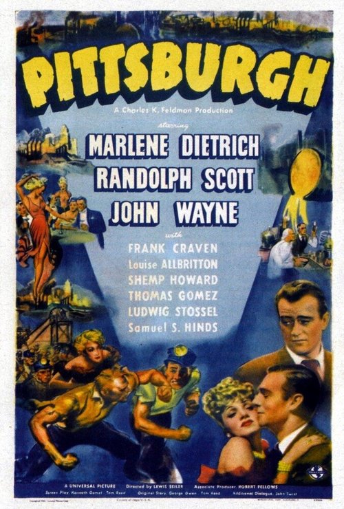 Смотреть фильм Питтсбург / Pittsburgh (1942) онлайн в хорошем качестве SATRip