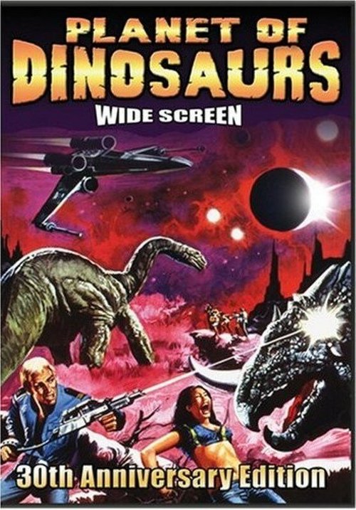 Смотреть фильм Планета динозавров / Planet of Dinosaurs (1977) онлайн в хорошем качестве SATRip