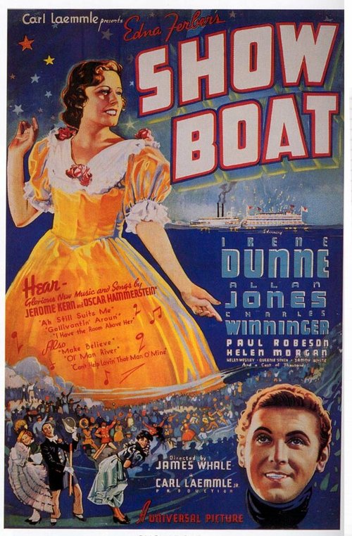 Смотреть фильм Плавучий театр / Show Boat (1936) онлайн в хорошем качестве SATRip