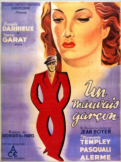 Смотреть фильм Плохой парень / Un mauvais garçon (1936) онлайн в хорошем качестве SATRip